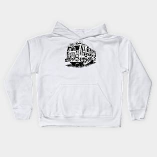 Fire Truck Kids Hoodie